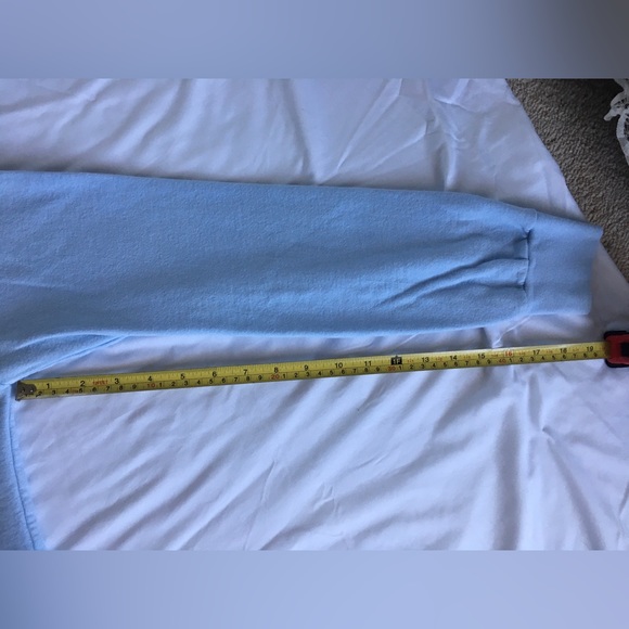 Vintage American Apparel size L lightweight baby blue tracksuit. Multiple colors - Picture 10 of 16